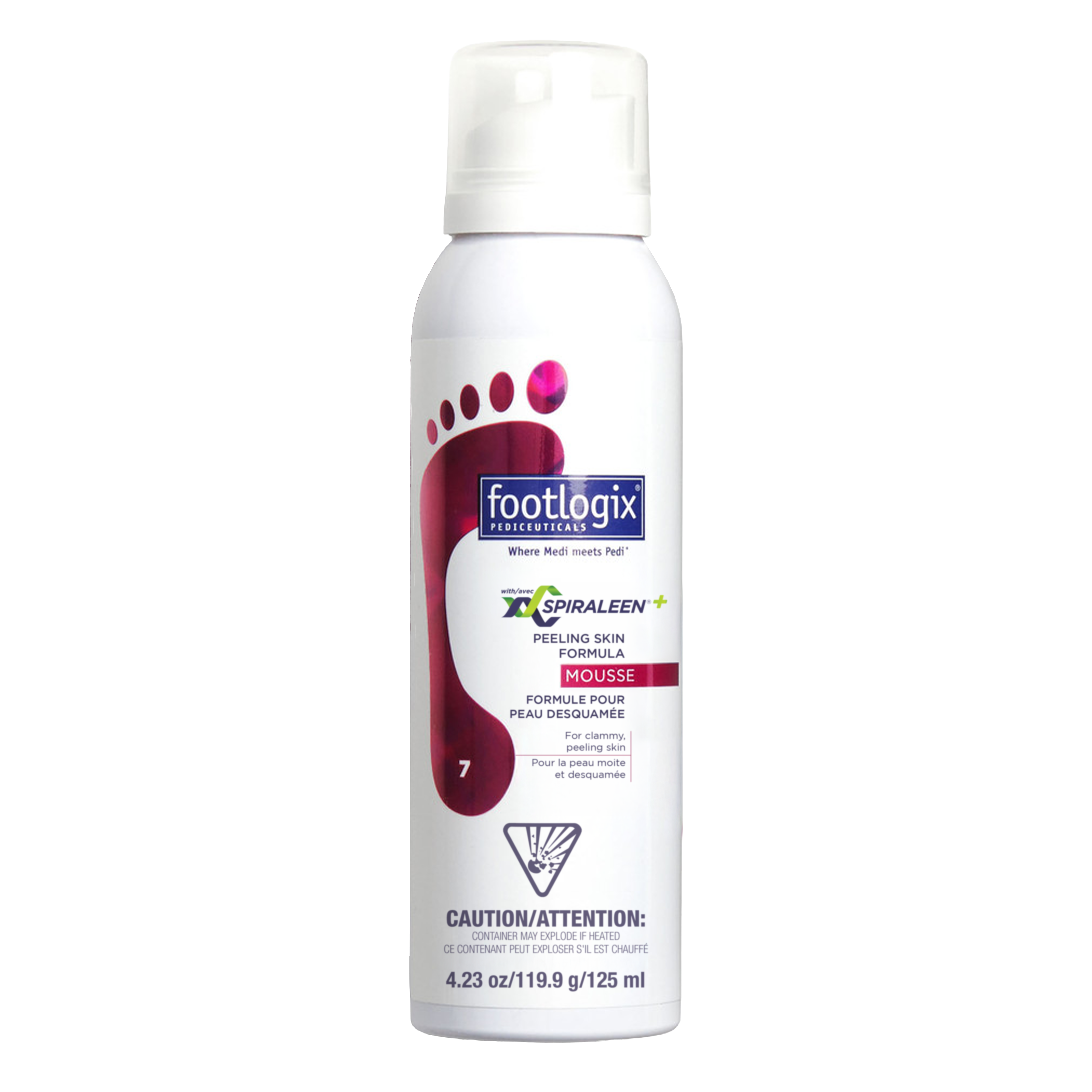 Footlogix #07 Peeling Skin Formula with Spiraleen