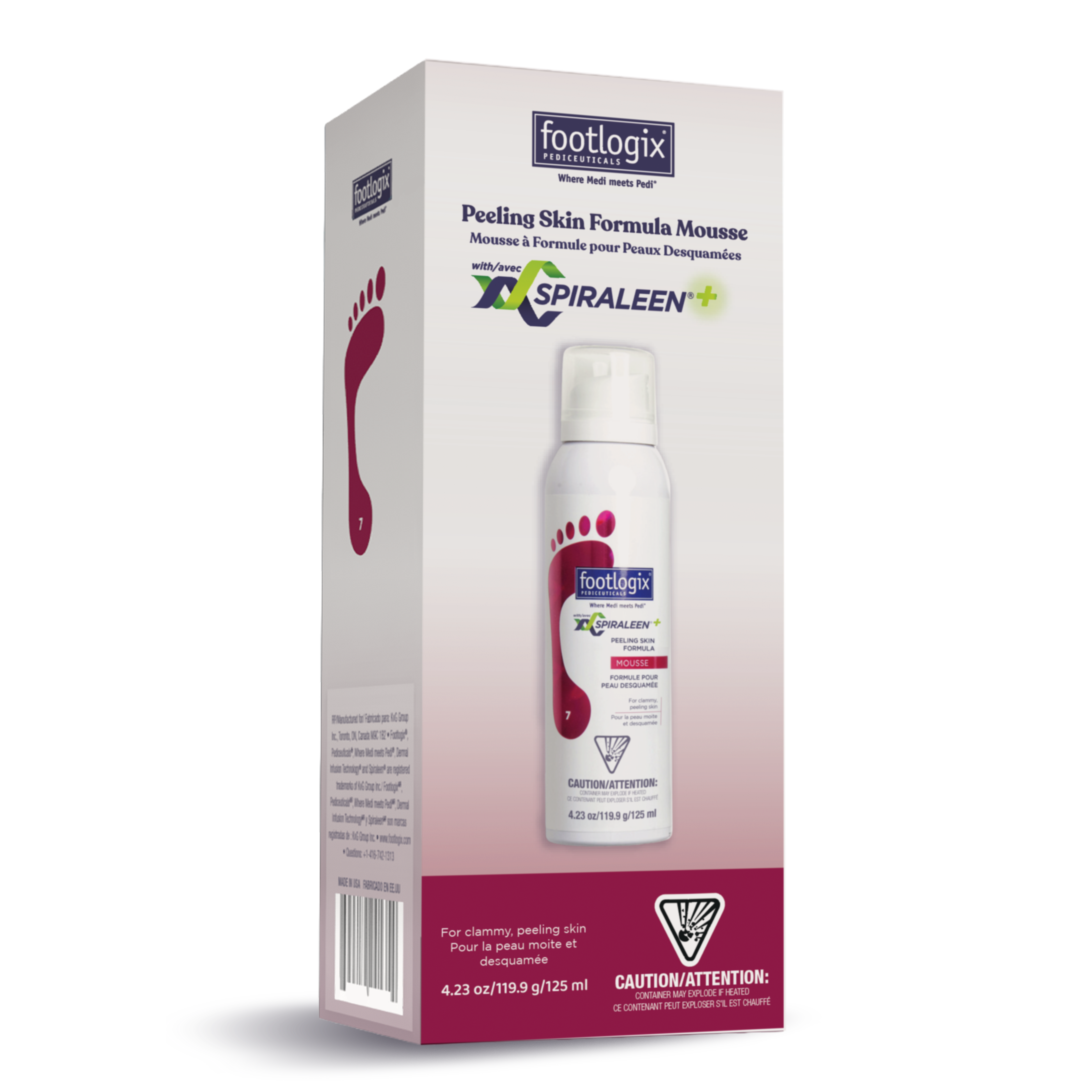 Footlogix #07 Peeling Skin Formula with Spiraleen