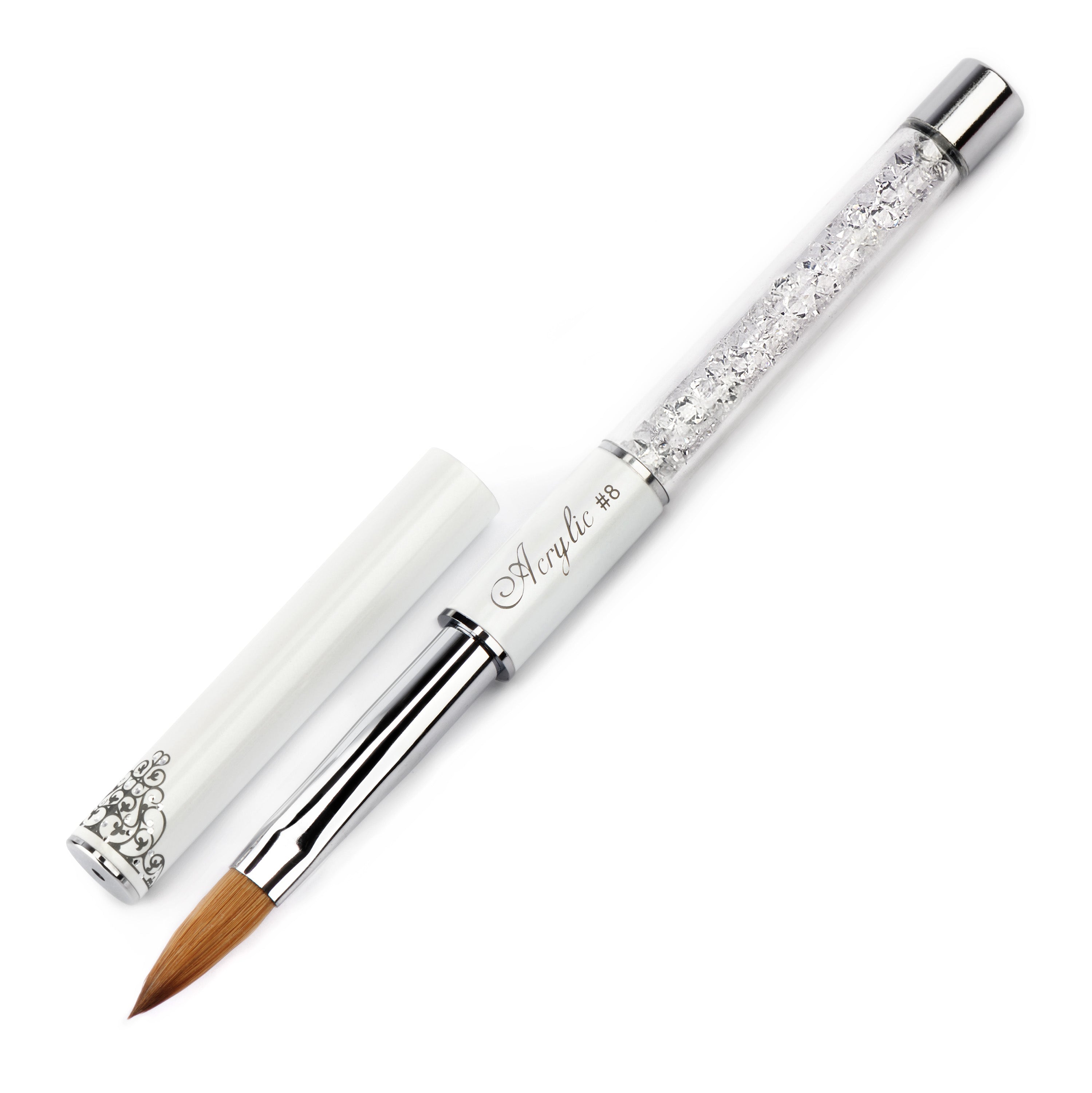 Ugly Duckling Brush - Natural Hair Acrylic #8 White
