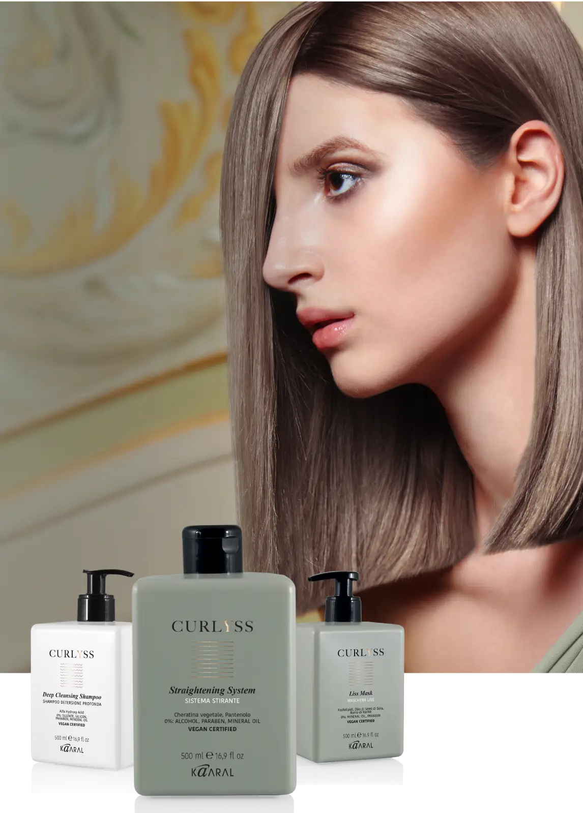 Curlyss Straightening System 500ML