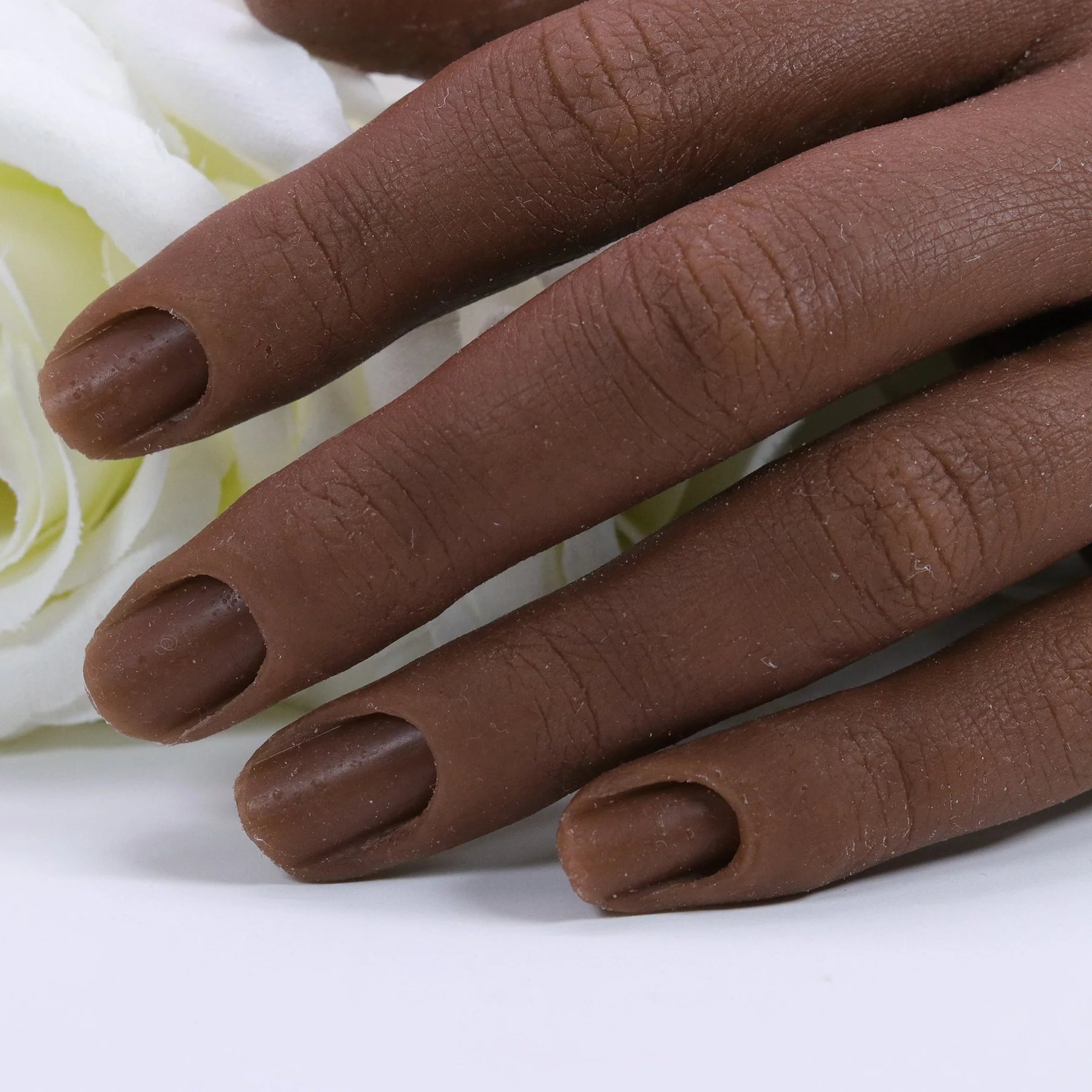 Red Iguana - Silicone Full Practice Hand - Creata Beauty - Professional Beauty Products