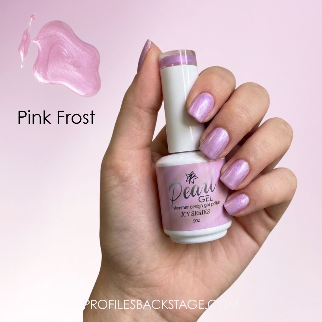 Profiles - Pearl Design Gel - Pink Frost (Icy Pink)