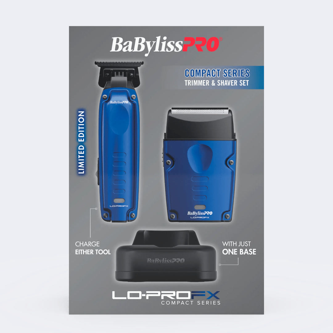 BabylissPRO® LOPROFX Compact Series Trimmer + Single Foil Shaver (Prepack)