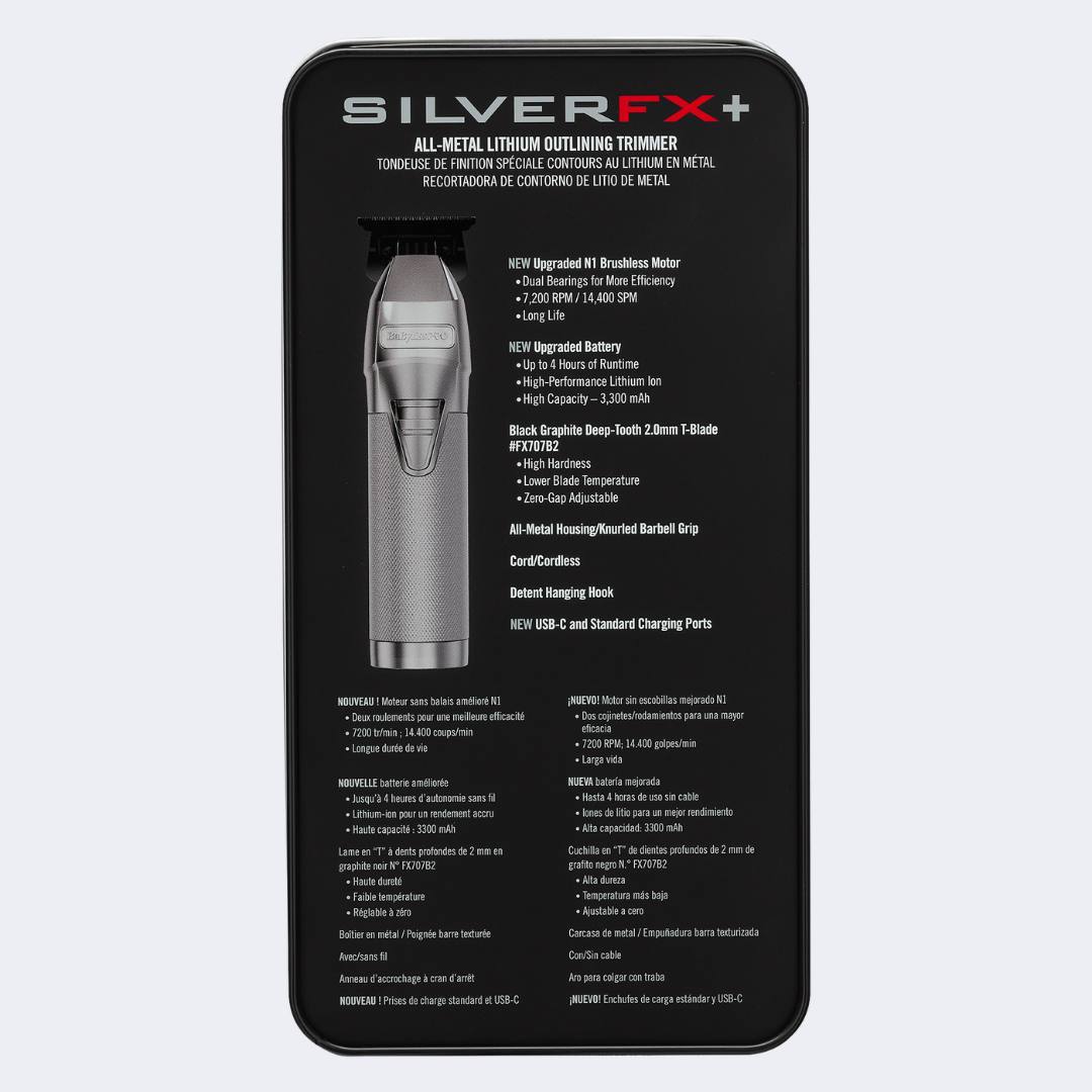 BaBylissPRO® SILVERFX+ SKELETON METAL LITHIUM TRIMMER