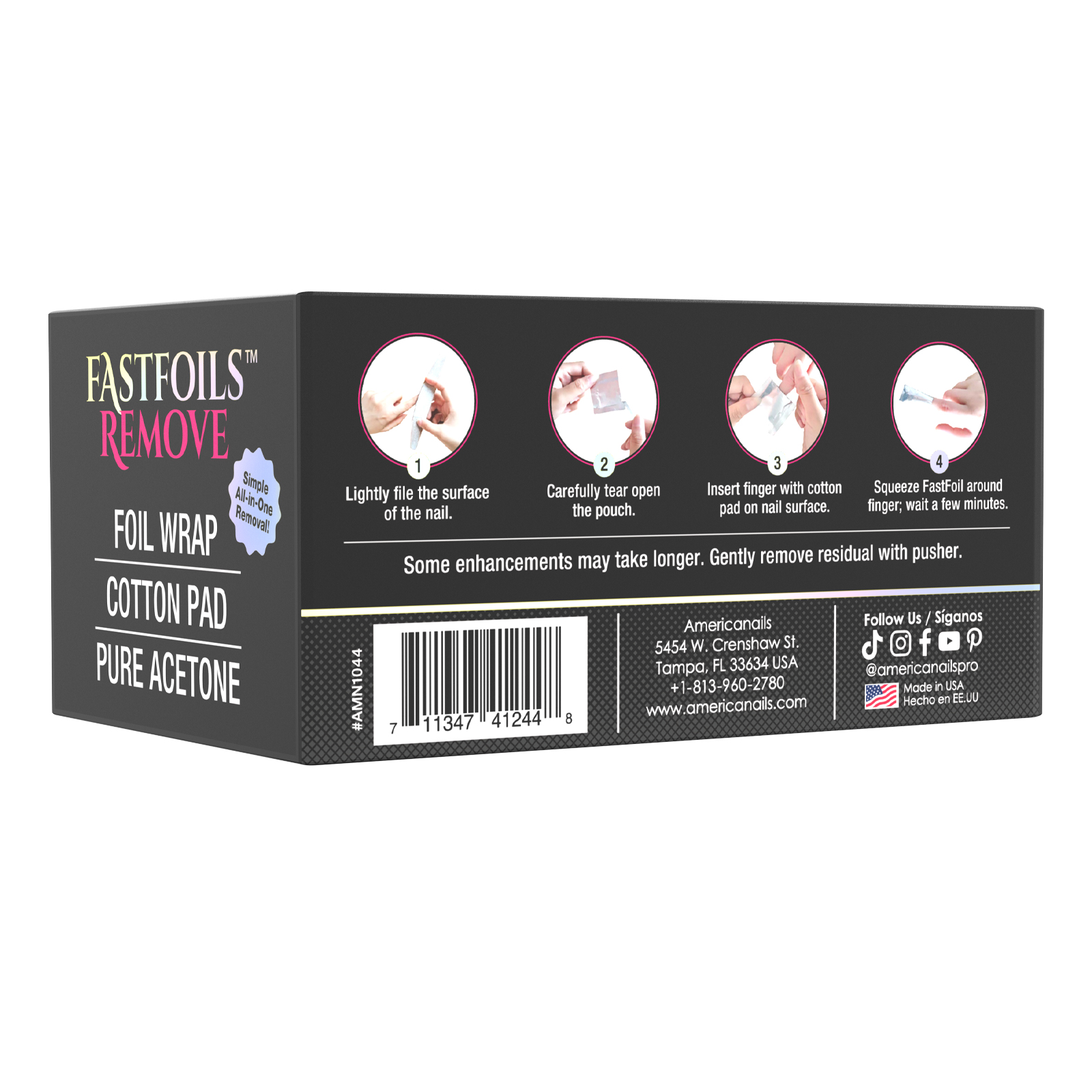 Americanails - Fast Foils REMOVE 100ct