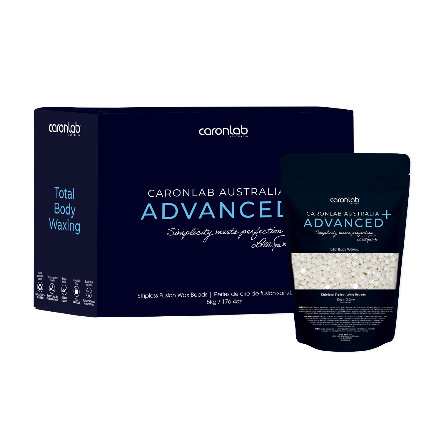 Caronlab - Advanced + Stripless Fusion Wax