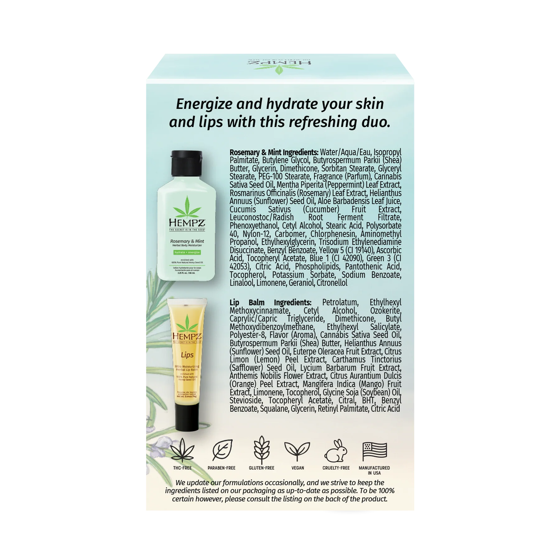 Hempz - Herbal Bliss Kit - Creata Beauty - Professional Beauty Products