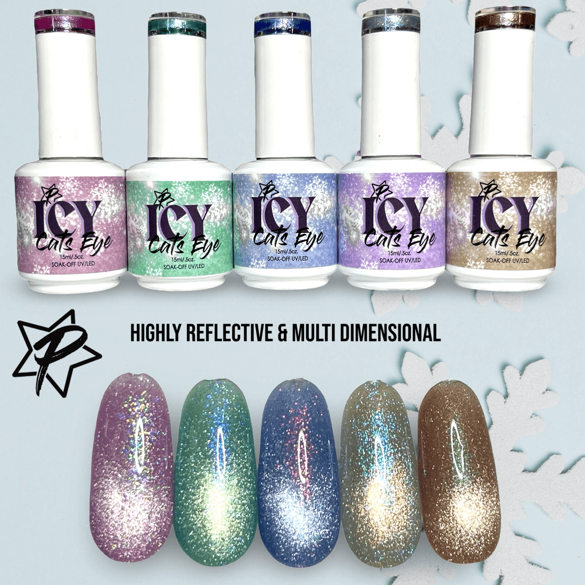 Profiles - Icy Cats Eye - 5PC Set