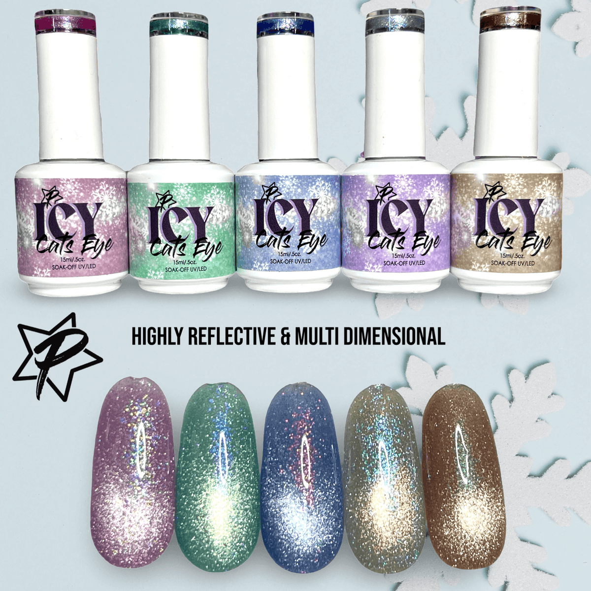 Profiles - Icy Cats Eye - 5PC Set