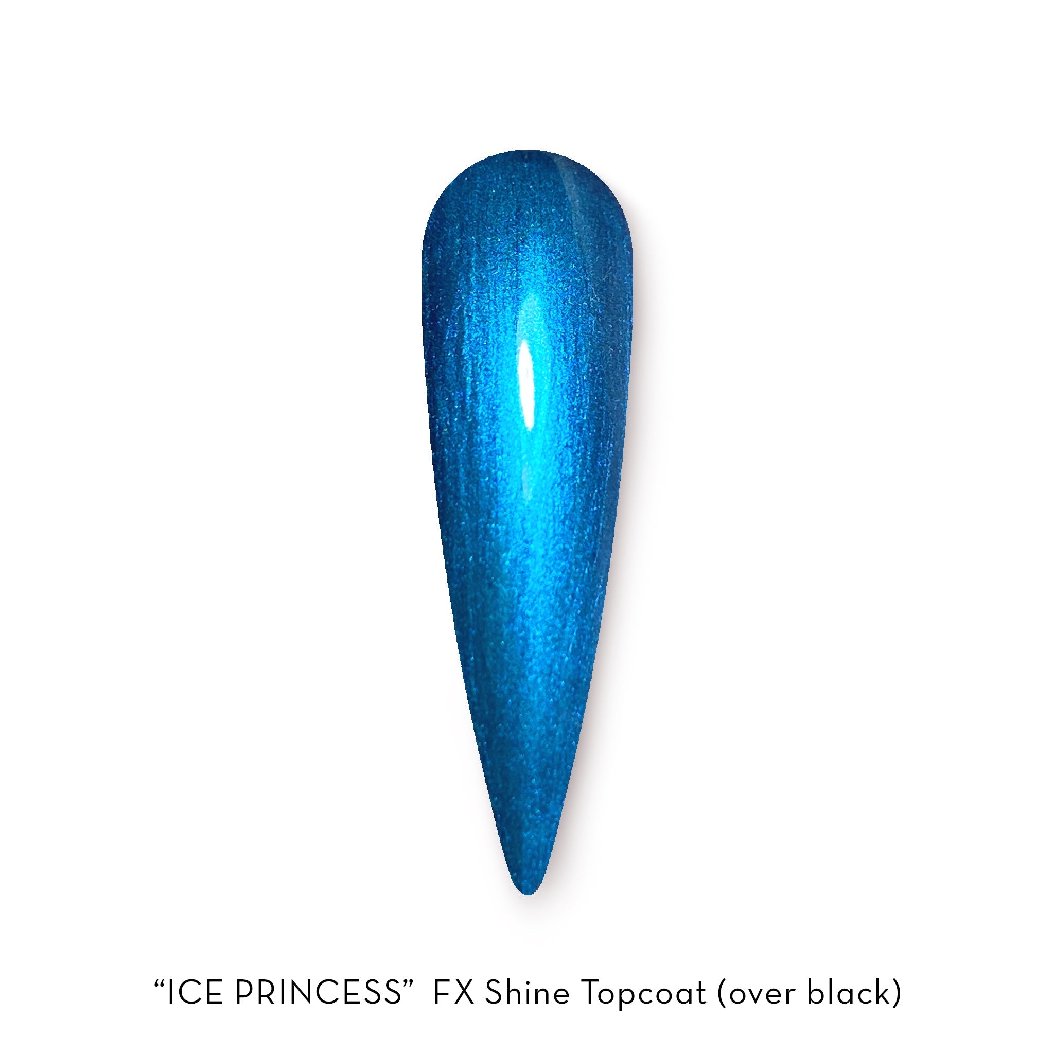 Fuzion FX - Metallic Pearl Top Coat - Ice Princess - Creata Beauty - Professional Beauty Products