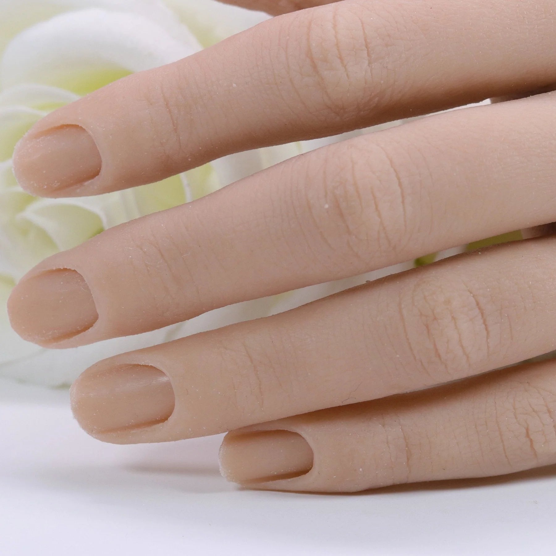 Red Iguana - Silicone Full Practice Hand - Creata Beauty - Professional Beauty Products