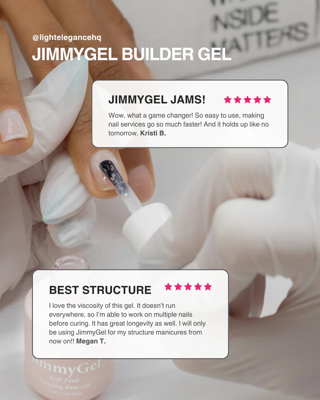 Light Elegance JimmyGel Bundle - 5-Color