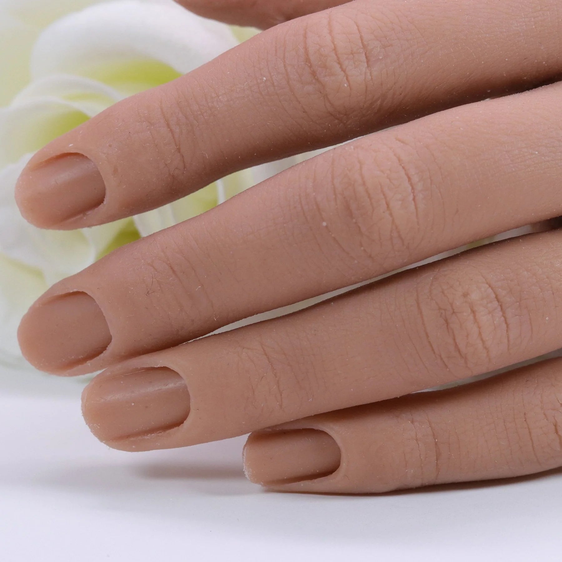 Red Iguana - Silicone Full Practice Hand - Creata Beauty - Professional Beauty Products