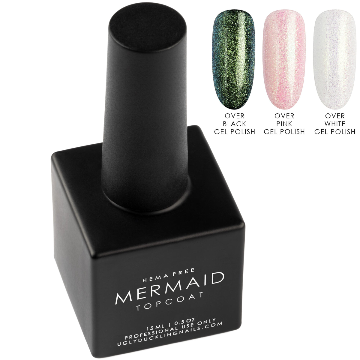 Ugly Duckling Topcoat - Hema Free No Wipe - Mermaid