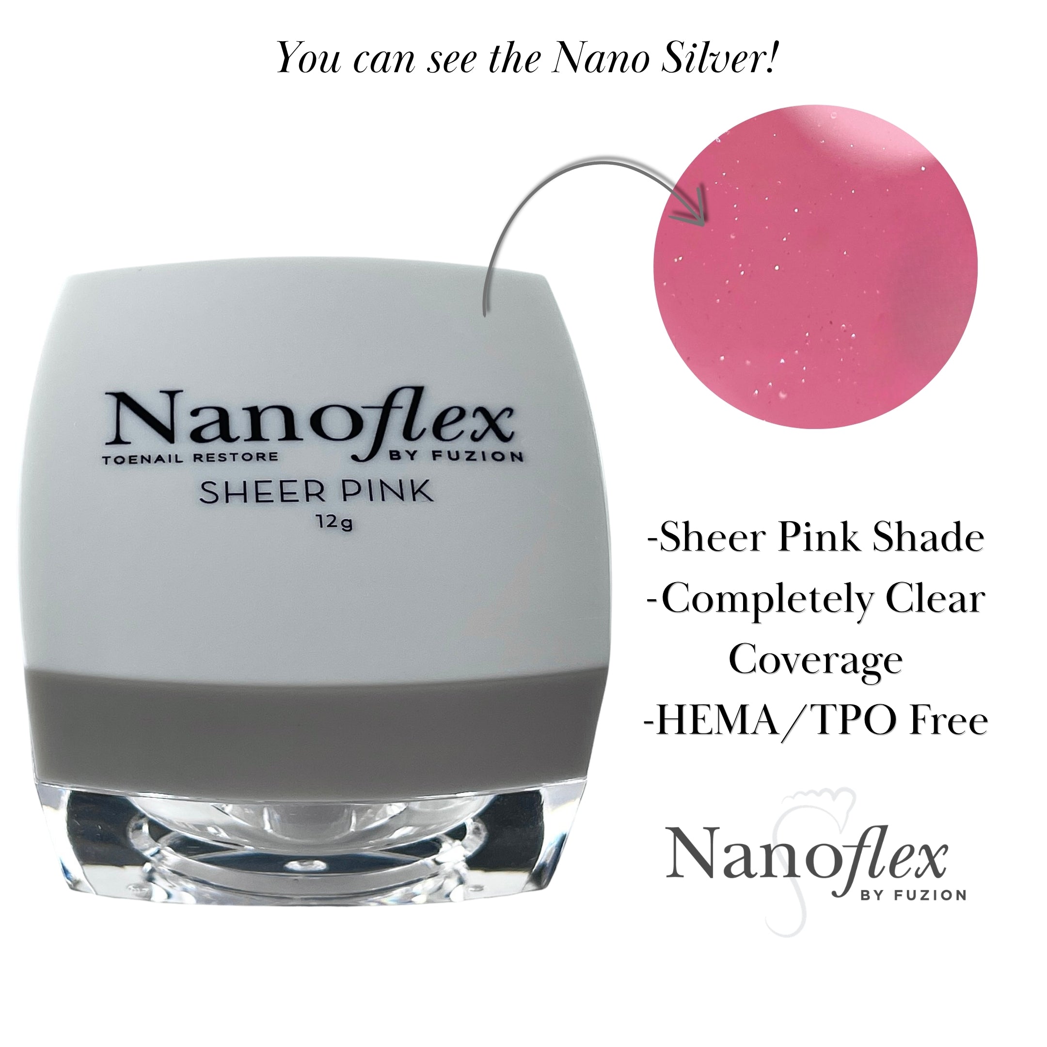 Fuzion - Nanoflex Toenail Restore Gel