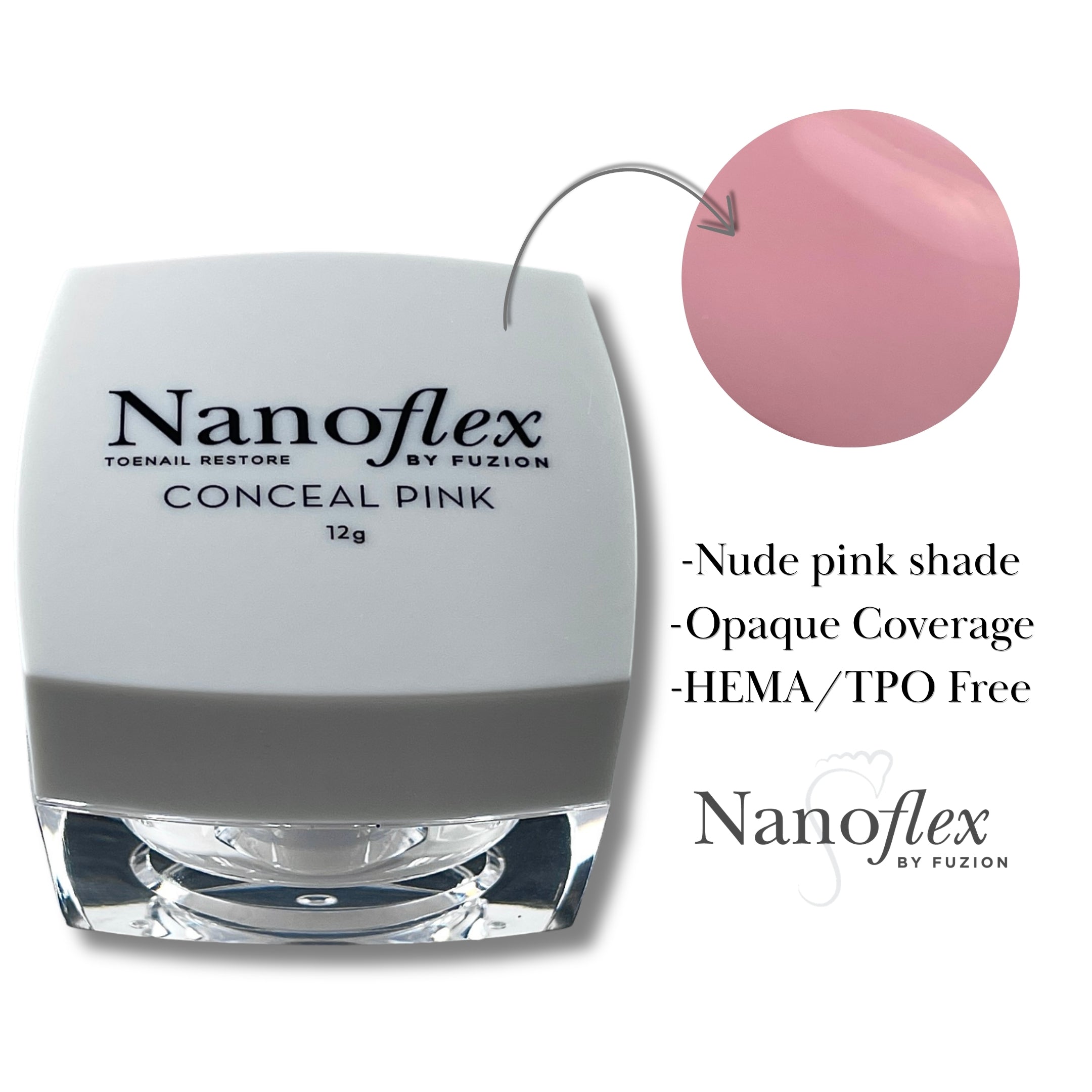 Fuzion - Nanoflex Toenail Restore Gel