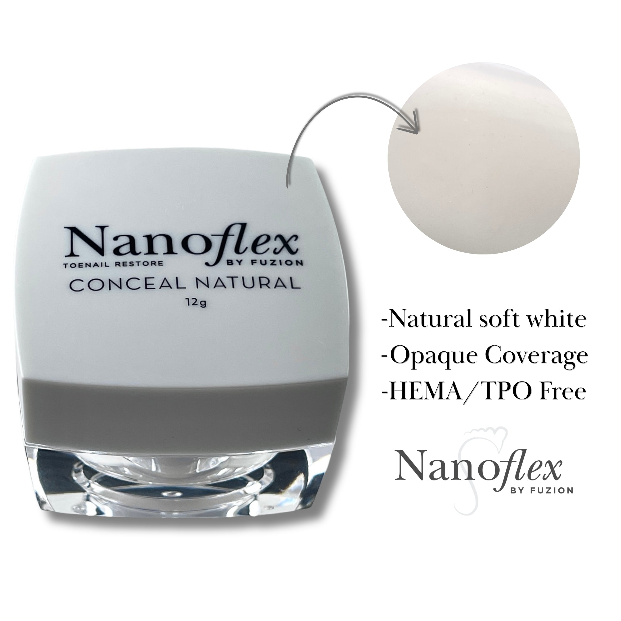 Fuzion - Nanoflex Toenail Restore Gel