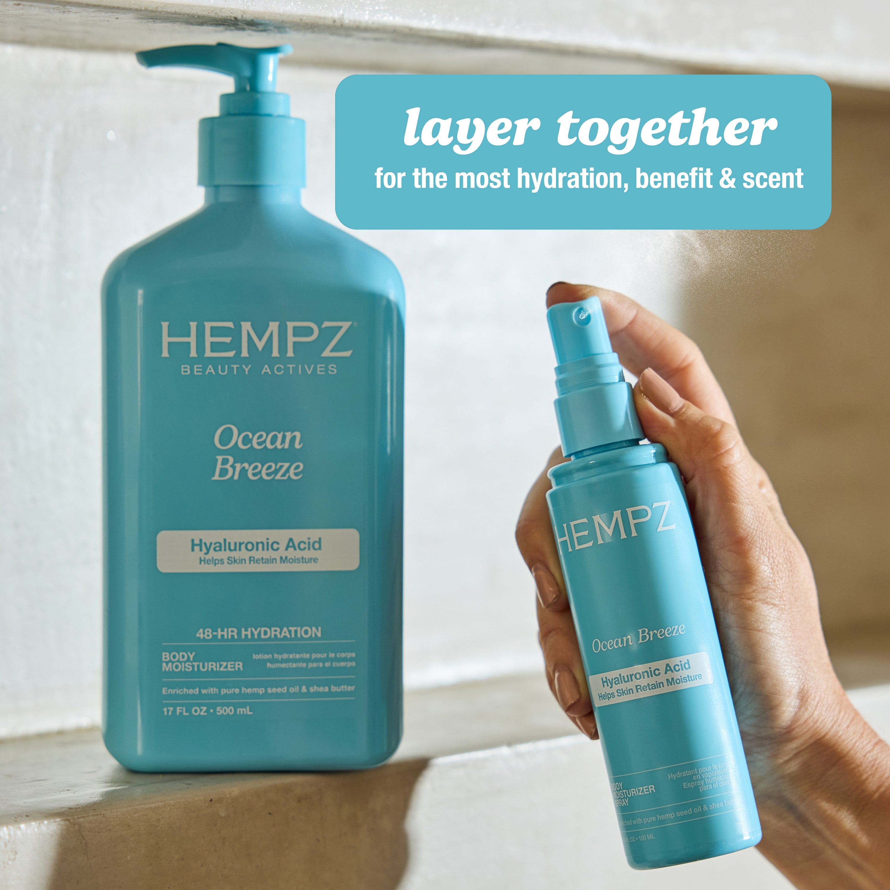 Hempz - Ocean Breeze Herbal Body Moisturizer