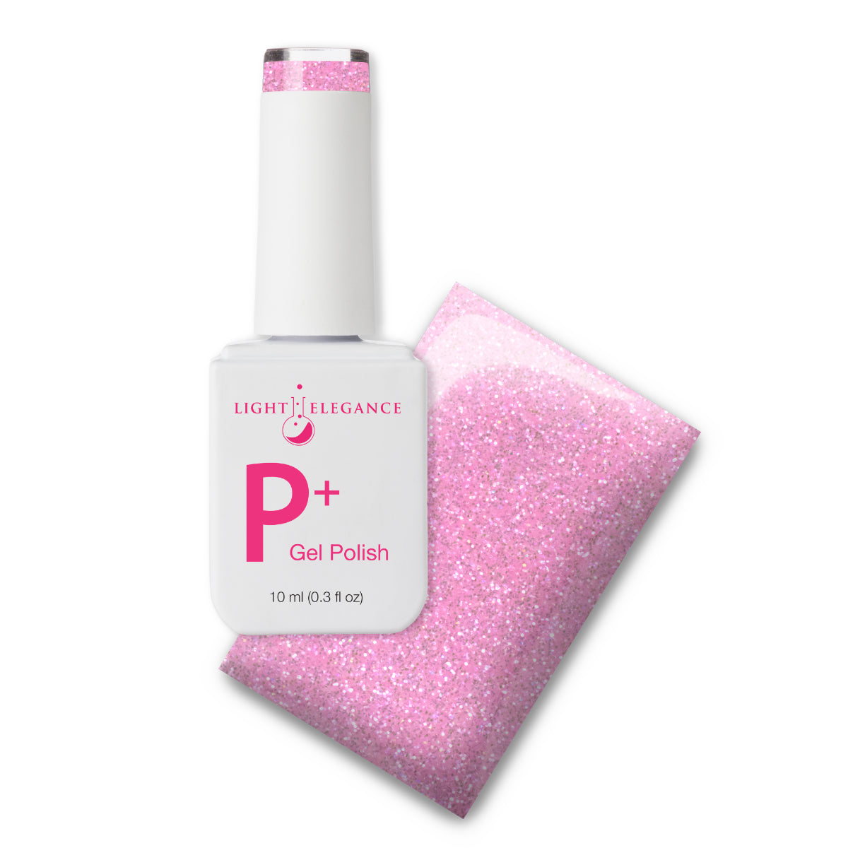 Light Elegance P+ Glitter Gel Polish - All Talk, No Action