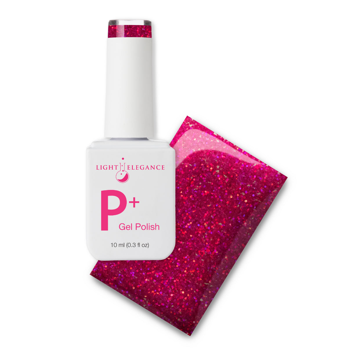 Light Elegance P+ Glitter Gel Polish - It’s Wine Time