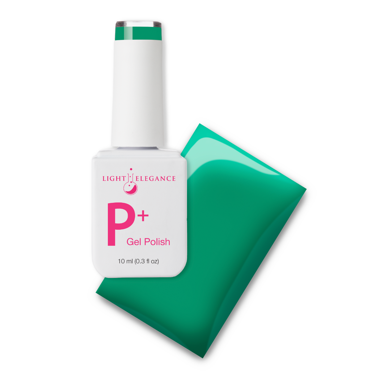 Light Elegance P+ Soak Off Color Gel - Night Terror Teal :: New Packaging - Creata Beauty - Professional Beauty Products