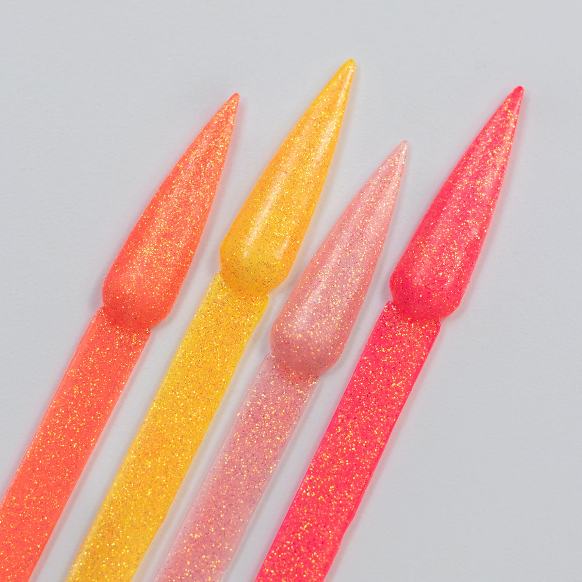 Light Elegance Glitter Gel - Orange Crush