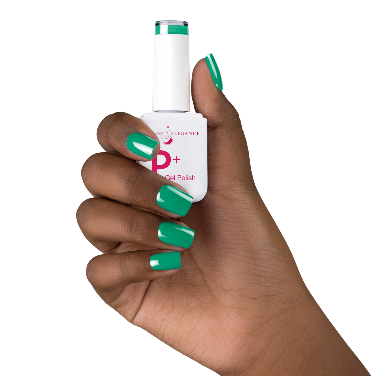 Light Elegance P+ Soak Off Color Gel - Night Terror Teal :: New Packaging - Creata Beauty - Professional Beauty Products