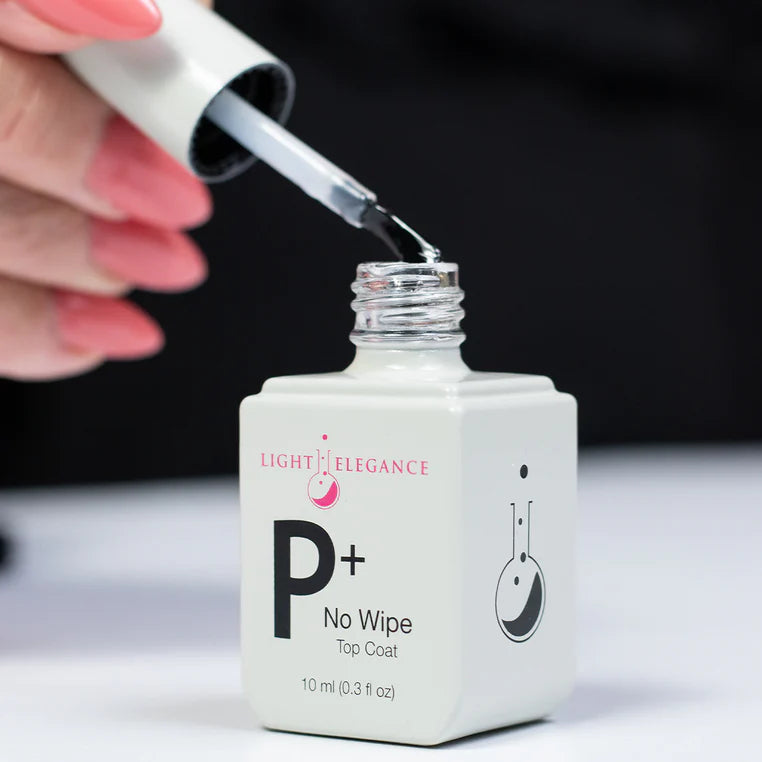 Light Elegance P+ Soak Off Gel - No Wipe Top Coat:: New Packaging