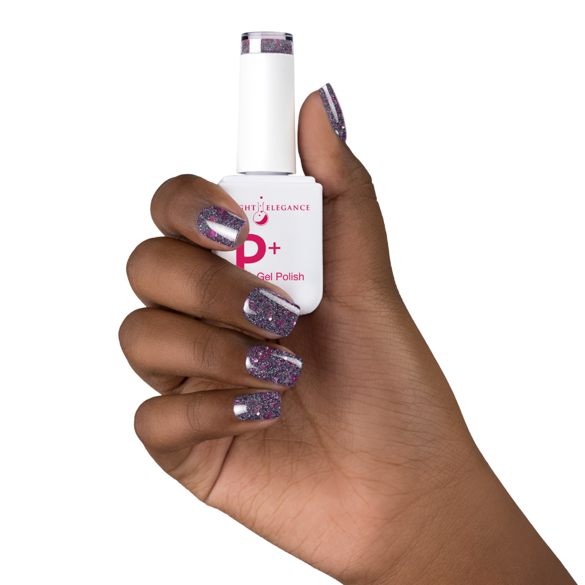 Light Elegance P+ Glitter Gel Polish - Part Time Pessimist