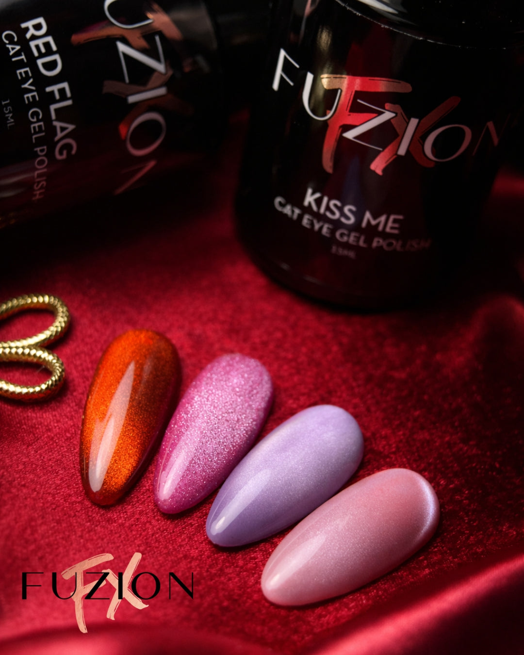 Fuzion FX - Gel Polish | Cat Eye | Kiss Me