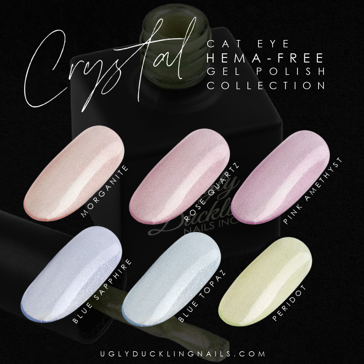 Ugly Duckling Cat-Eye Gel Polish Kit - Crystal