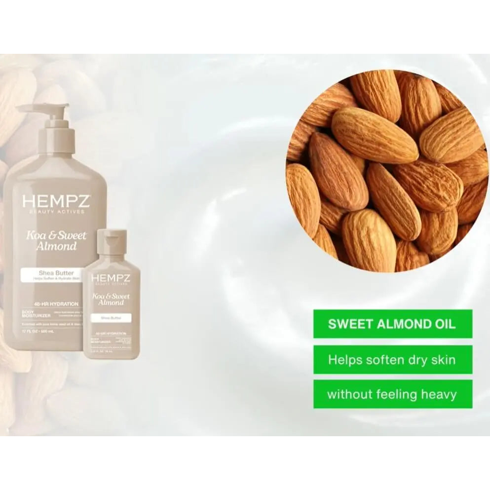 Hempz - Smoothing Koa & Sweet Almond Herbal Body Moisturizer