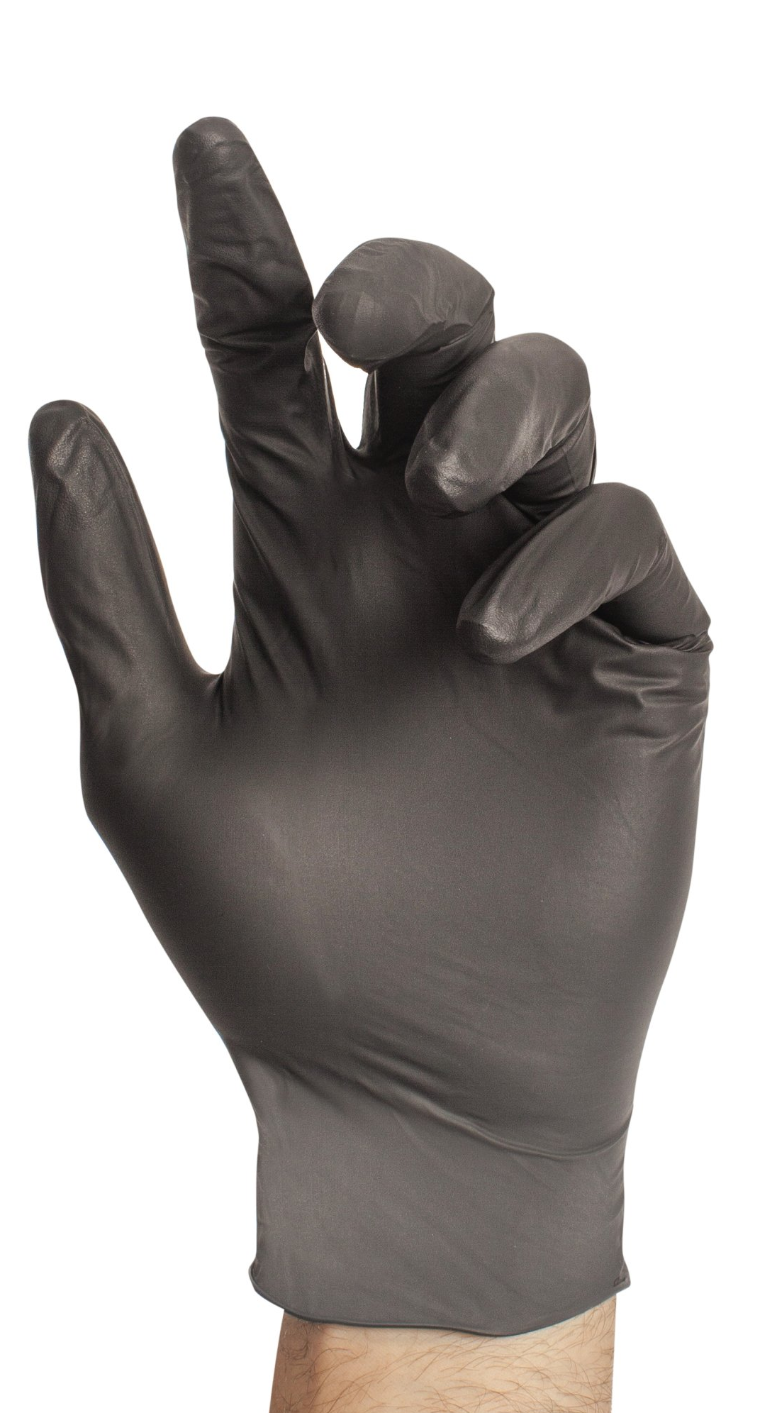 Stellar Black Nitrile Gloves