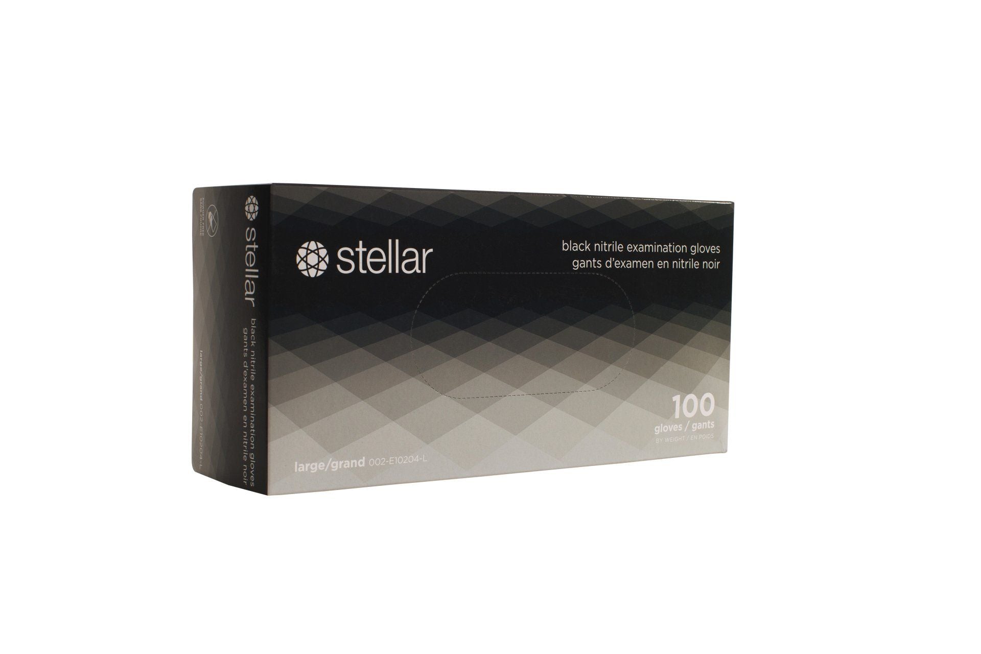 Stellar Black Nitrile Gloves