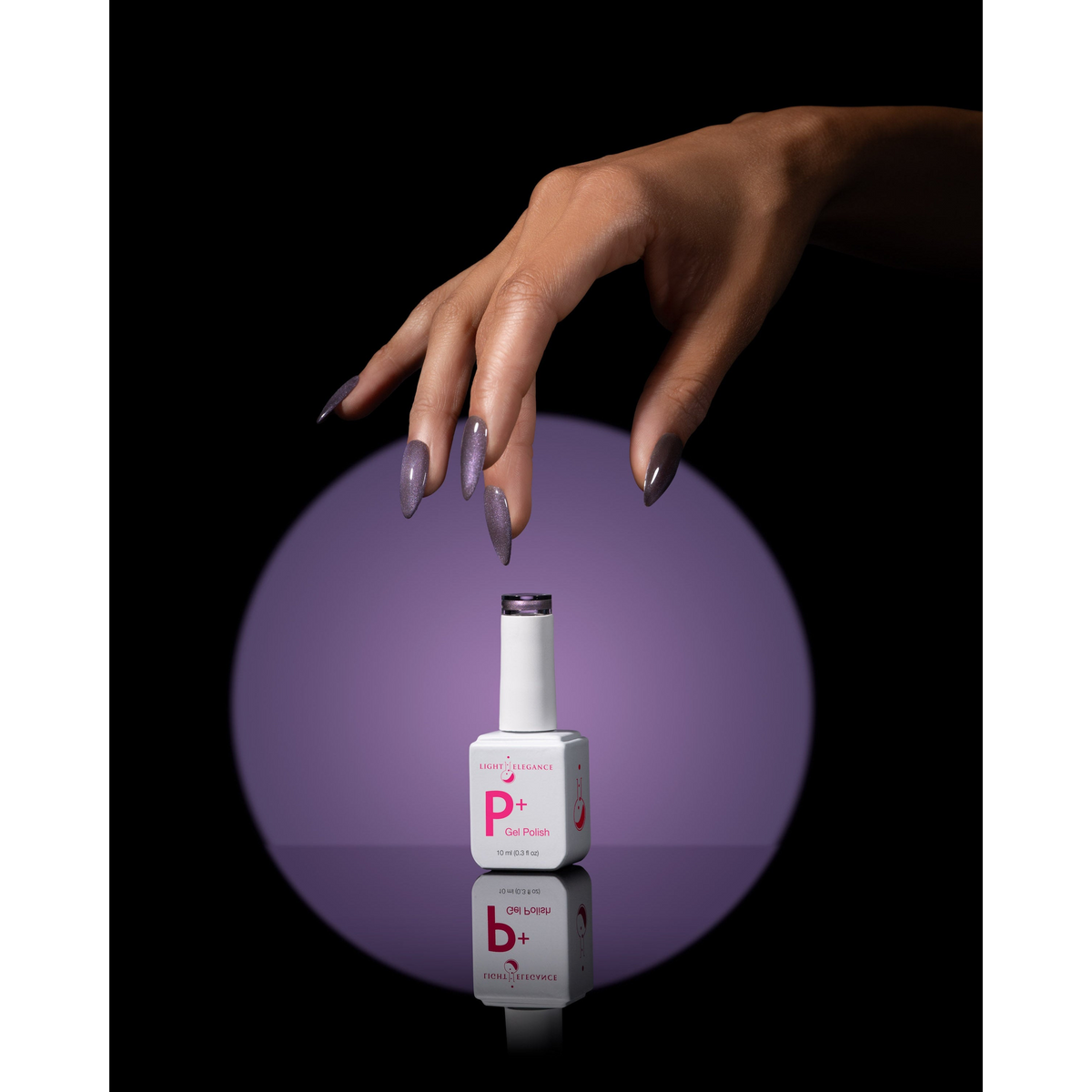 Light Elegance P+ Color Gel Polish Cat Eye - Lucid