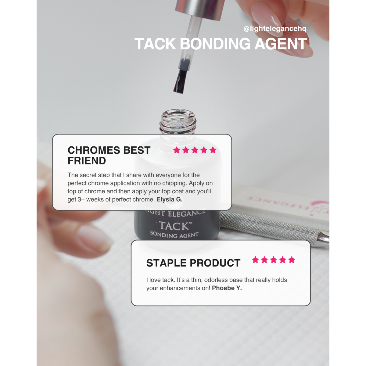 Light Elegance Gel - Tack UV/LED Bonding Agent