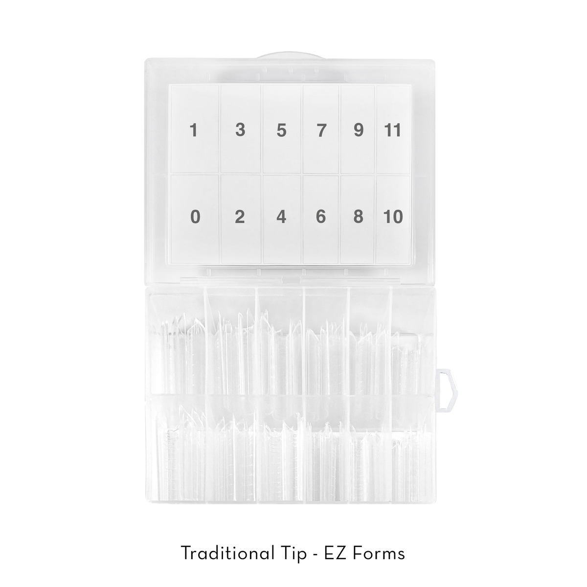 Fuzion EZ Forms Traditional Tip | 120pc Box