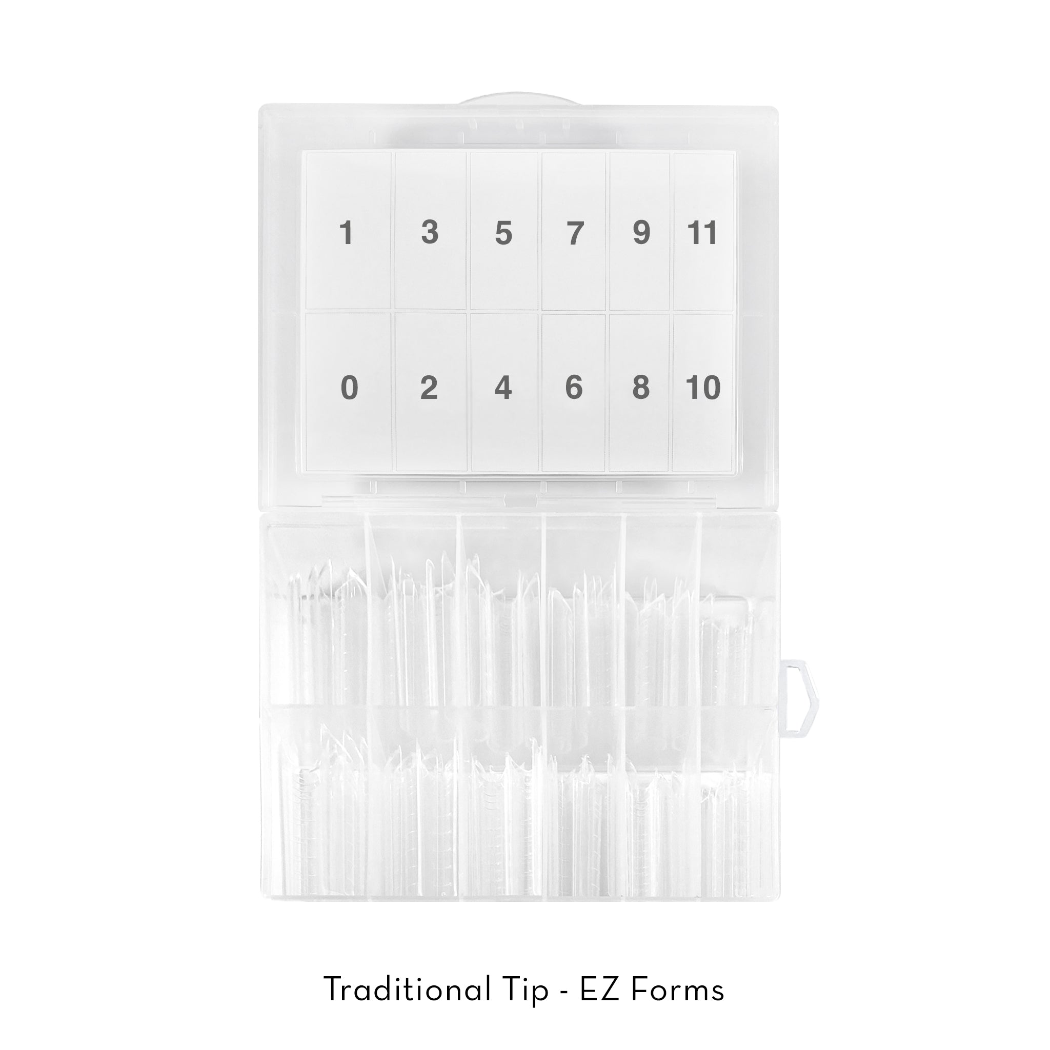 Fuzion EZ Forms Traditional Tip | 120pc Box