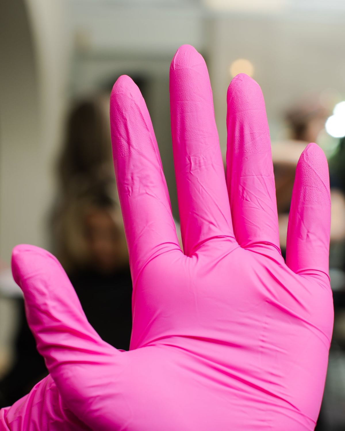 Framar Gloves - Pink Paws (Nitrile)