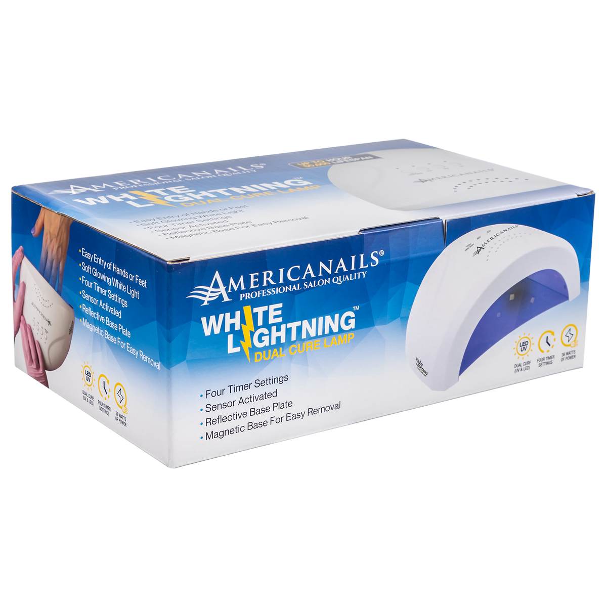 RapidCure White Lightning LED/UV Dual Cure Lamp (White)