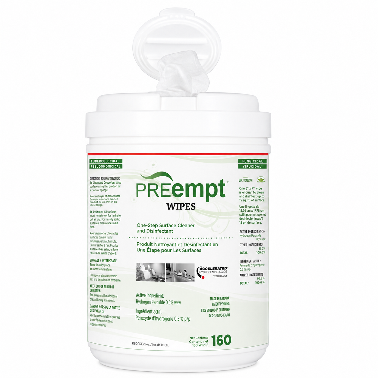 PREempt RTU Wipes