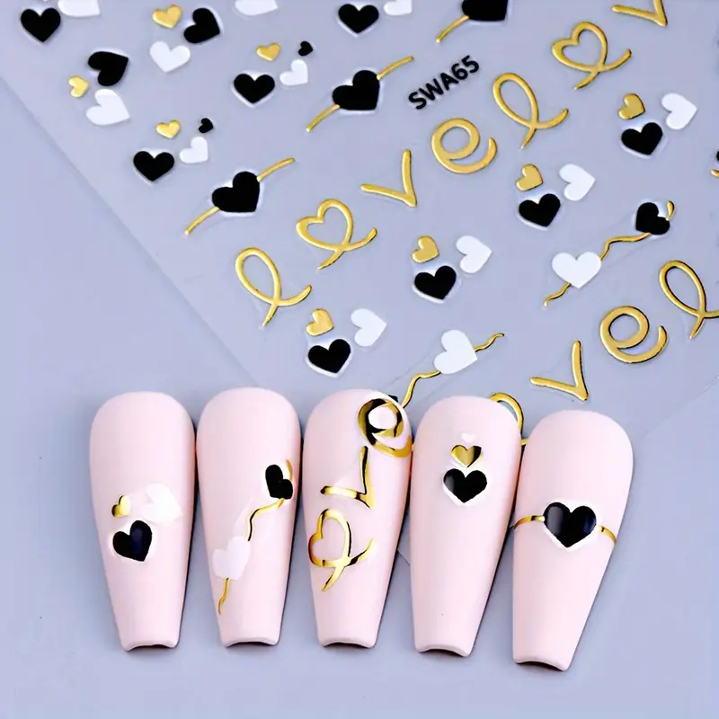 Creata Beauty Nail Decals - Valentines Theme