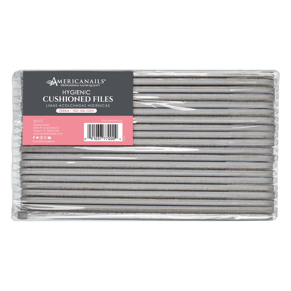 Americanails Zebra Files - 100/100