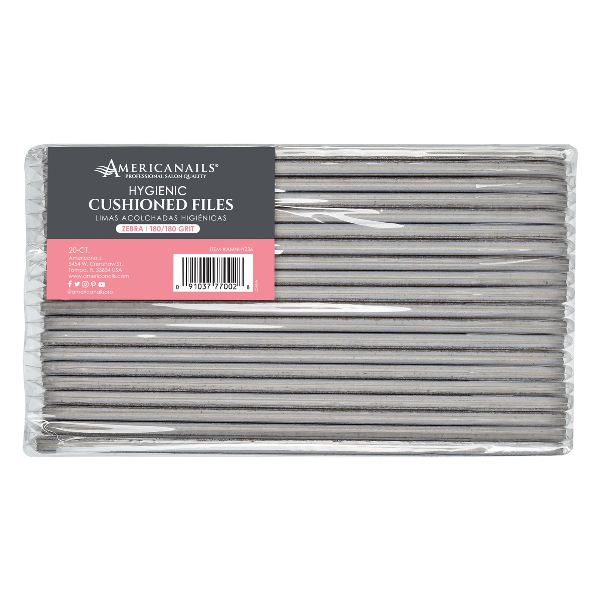 Americanails Zebra Files - 80/80