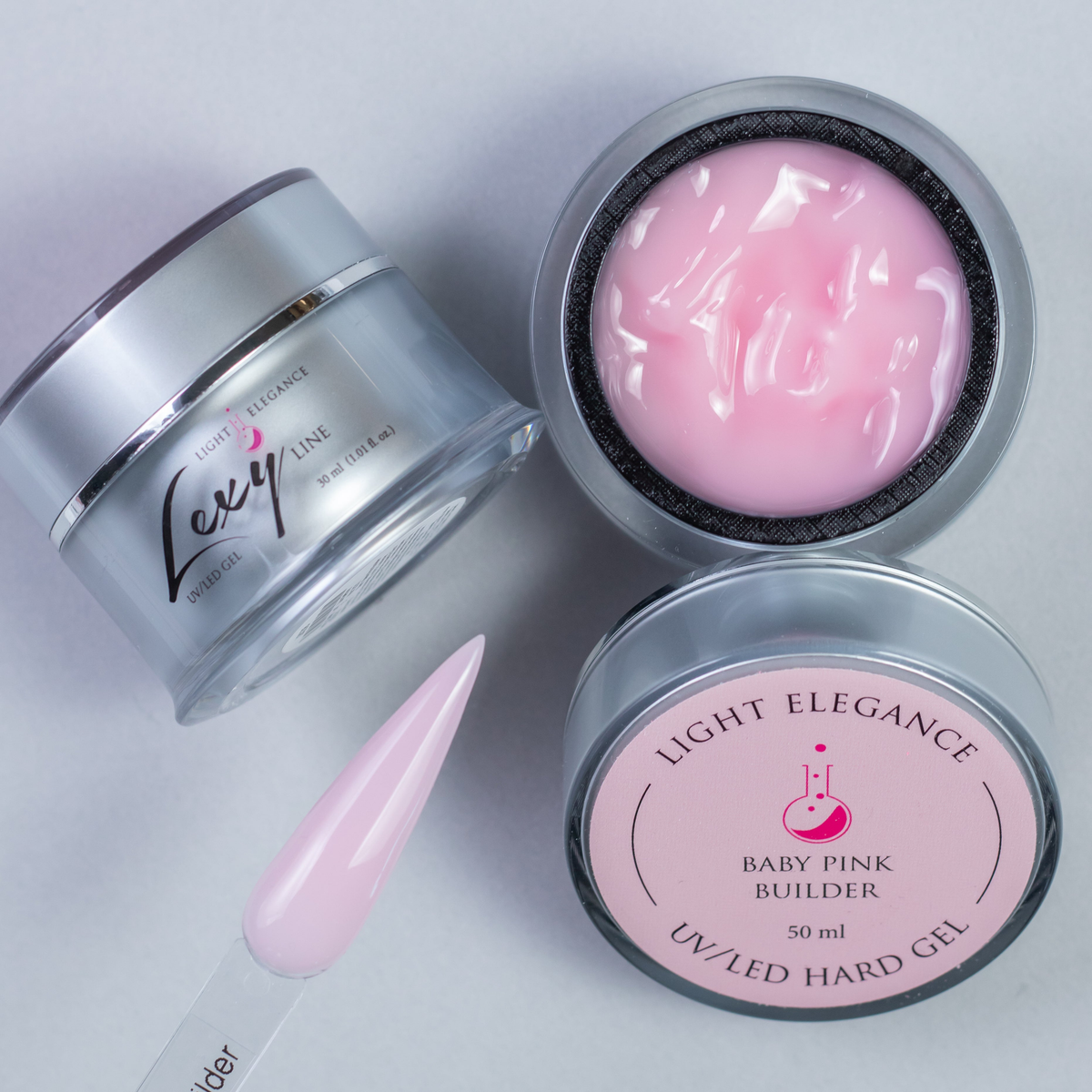Light Elegance Lexy Line Gel - Baby Pink Builder