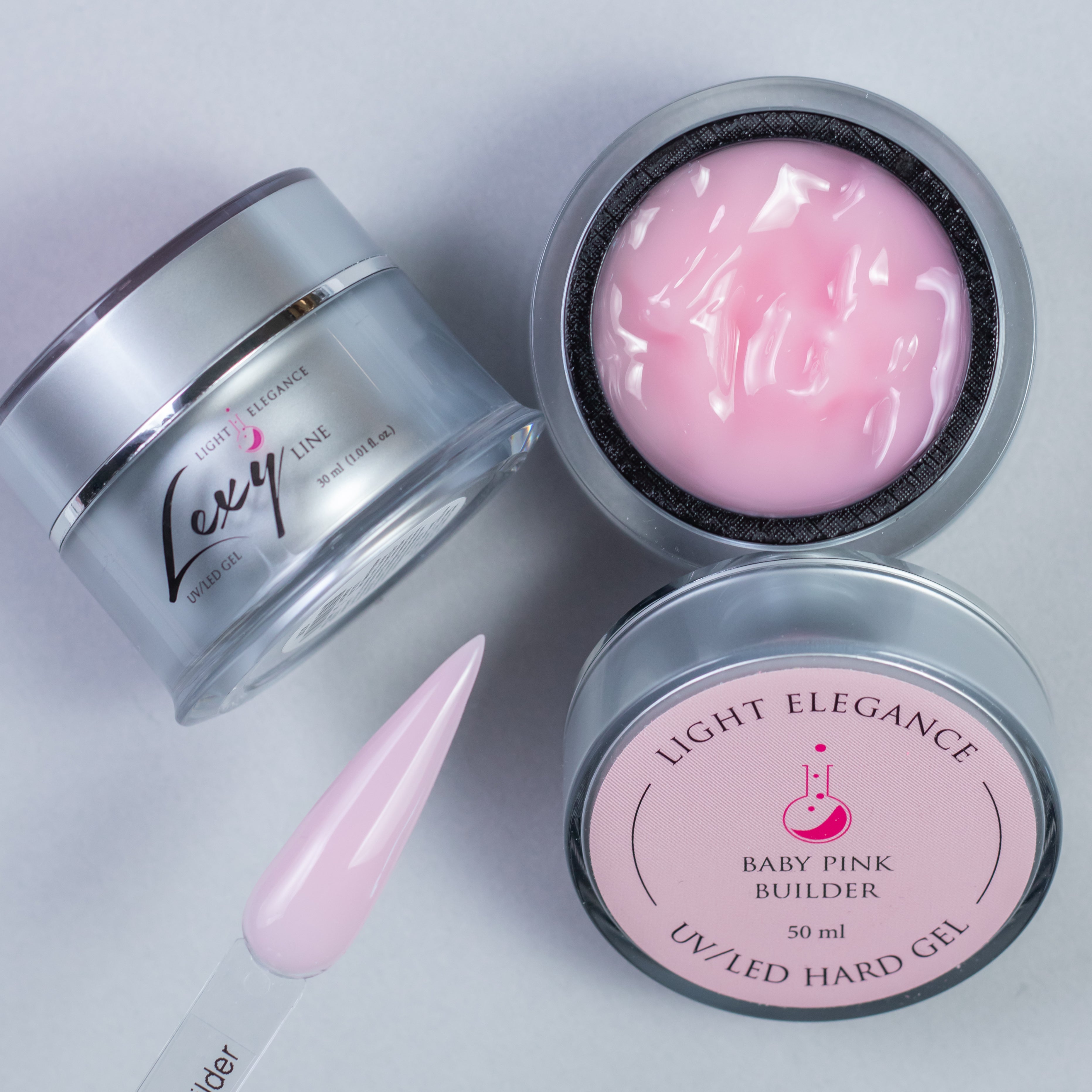 Light Elegance Lexy Line Gel - Baby Pink Builder