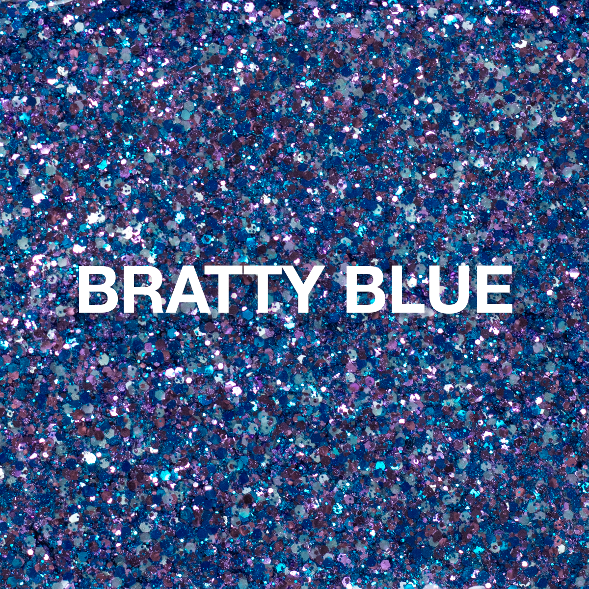 Light Elegance Glitter Gel - Bratty Blue