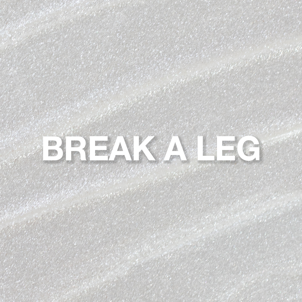 Light Elegance ButterCream - Break a Leg