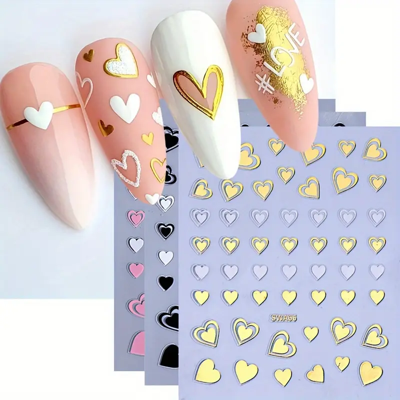 Creata Beauty Nail Decals - Valentines Theme