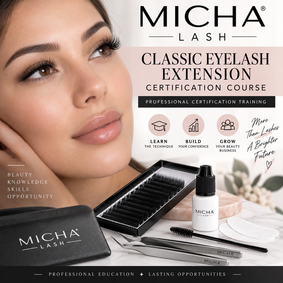 Micha Eyelash Extension Course